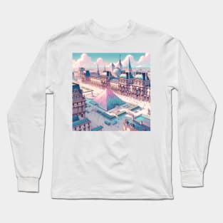 Louvre Museum Paris Long Sleeve T-Shirt